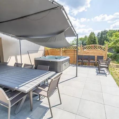 Chalet Pétillant Aux 3 étangs Avec Spa, Sauna Et Véranda Gerbépal